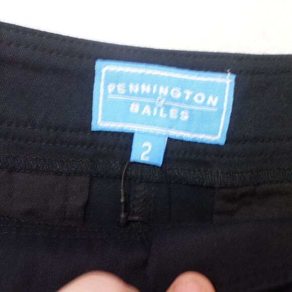 NEW Pennington & Bailes BLACK Stadium Golf Tennis Skort Women's 2 - Picture 2 of 5